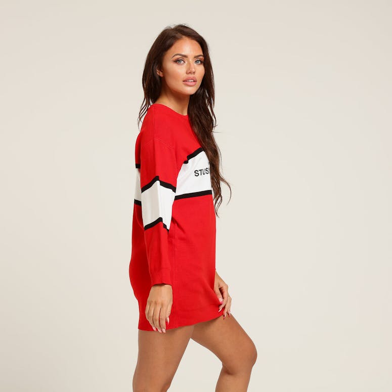 Stussy Women's Harlow Sweater Dress Red