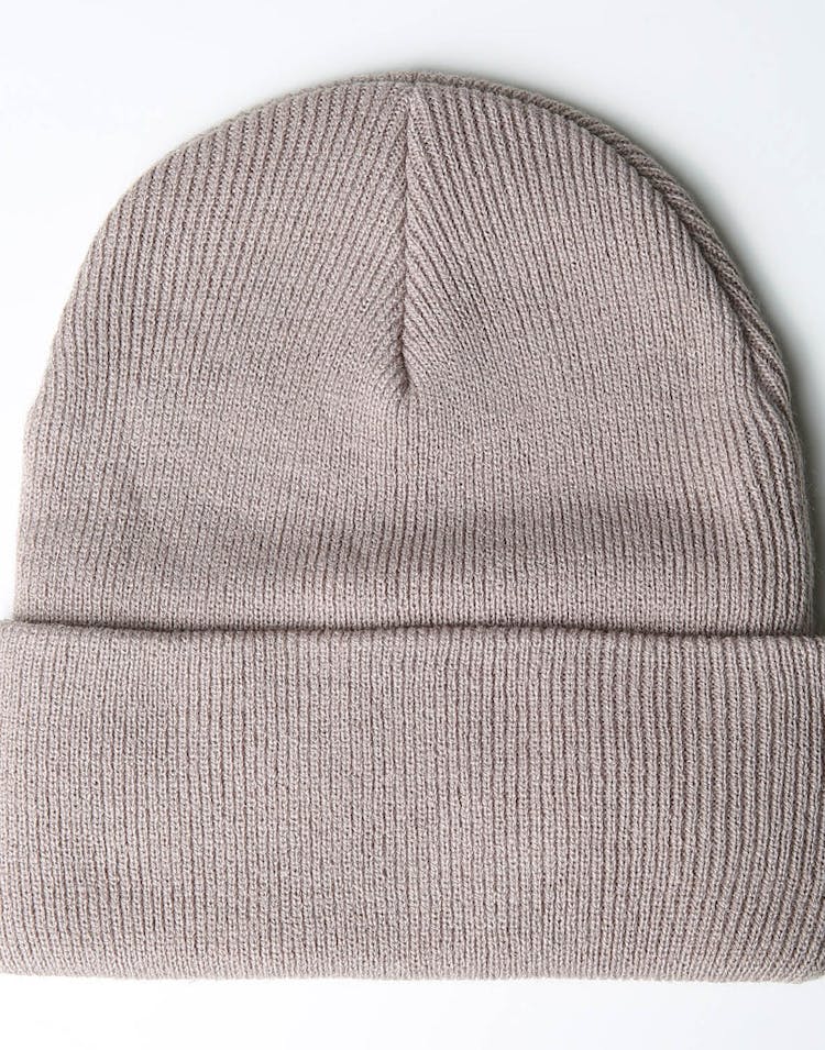 Stussy Badge Cuff Beanie Atmosphere Grey