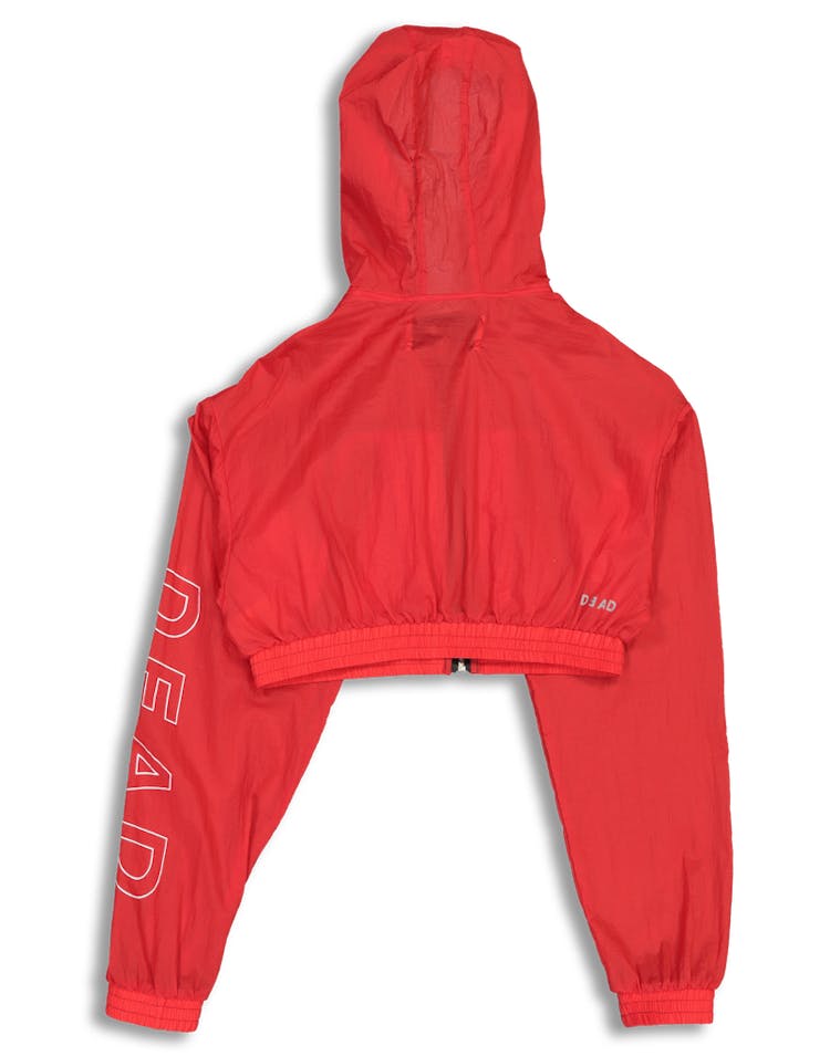 Dead Studios Women's Lightweight Breaker Red