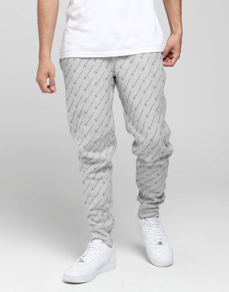Champion Reverse Weave Jogger All-Over Dia Script Oxford Grey