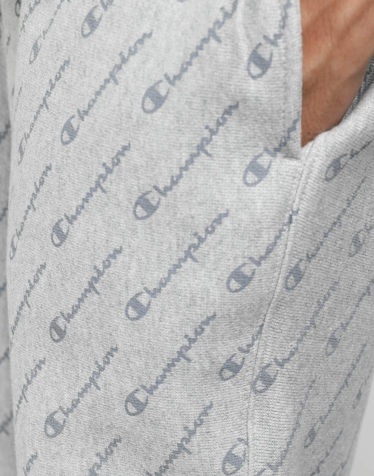 Champion Reverse Weave Jogger All-Over Dia Script Oxford Grey