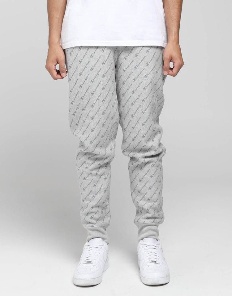 Champion Reverse Weave Jogger All-Over Dia Script Oxford Grey
