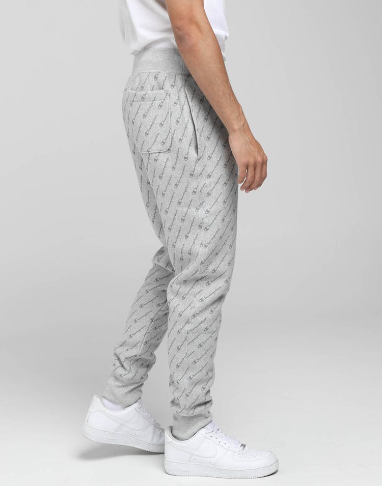 Champion Reverse Weave Jogger All-Over Dia Script Oxford Grey