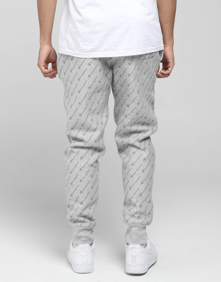 Champion Reverse Weave Jogger All-Over Dia Script Oxford Grey