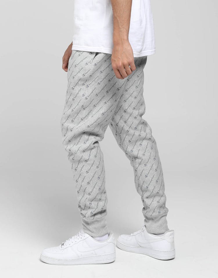 Champion Reverse Weave Jogger All-Over Dia Script Oxford Grey