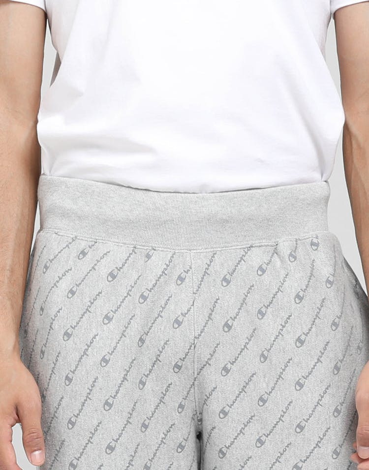 Champion Reverse Weave Jogger All-Over Dia Script Oxford Grey
