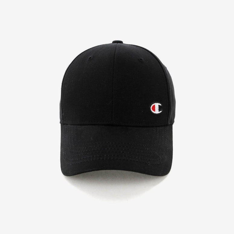 Champion Twill Hat w/ Cpatch Black