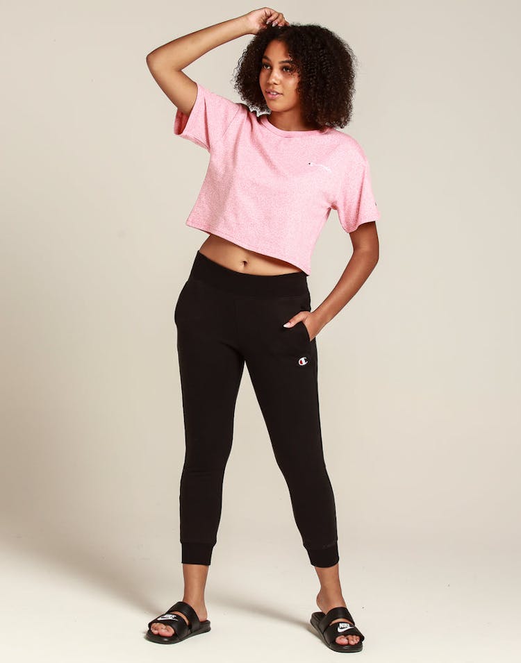 Champion Women's Cropped OS Tee Groovy Papaya