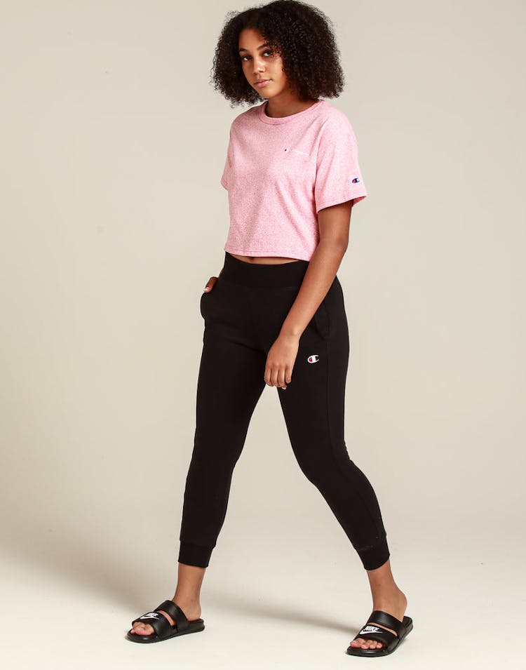 Champion Women's Cropped OS Tee Groovy Papaya