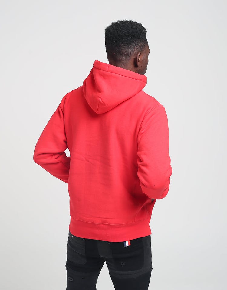 Champion Reverse Weave Embroidered Hood Scarlet