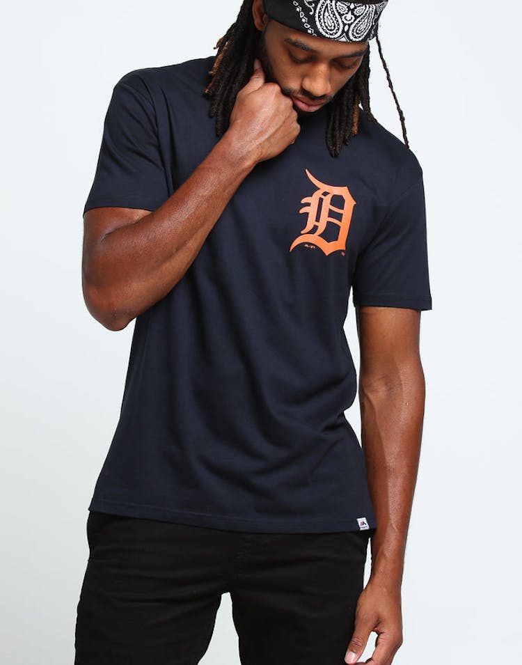 Majestic Athletic Detroit Tigers Gothley Tee Navy