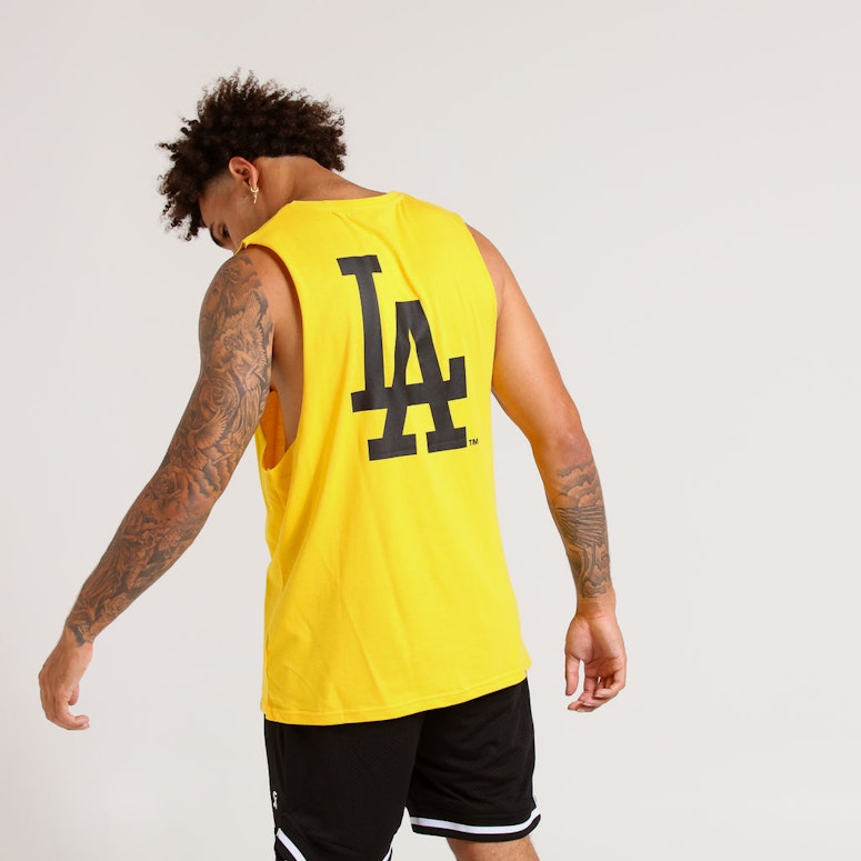 Majestic Athletic Los Angeles Dodgers Jaimy Muscle Gold