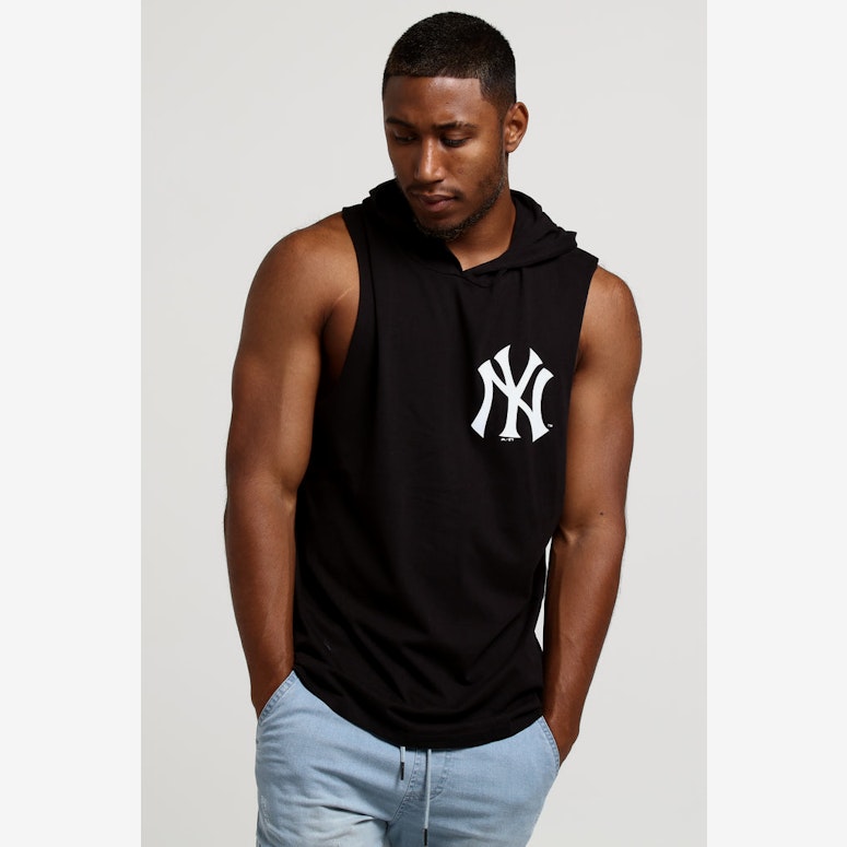 Majestic Athletic New York Yankees Vincennes Muscle Hood Black
