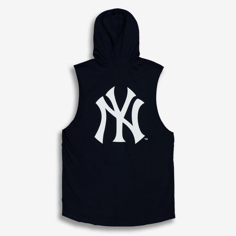 Majestic Athletic New York Yankees Vincennes Muscle Hood Navy