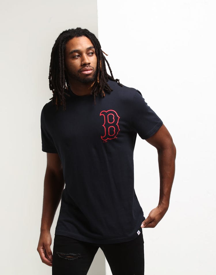 Majestic Athletic Boston Red Sox Outline Tee Navy