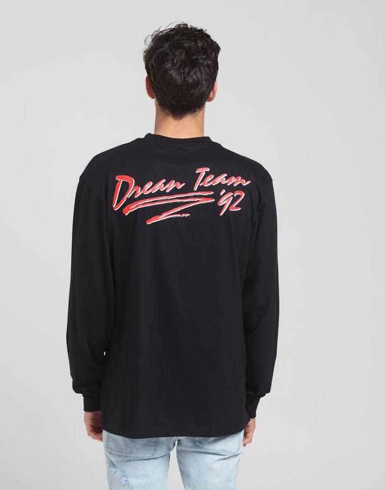 Mitchell & Ness USA '92 Dream Team BBall LS Tee Black