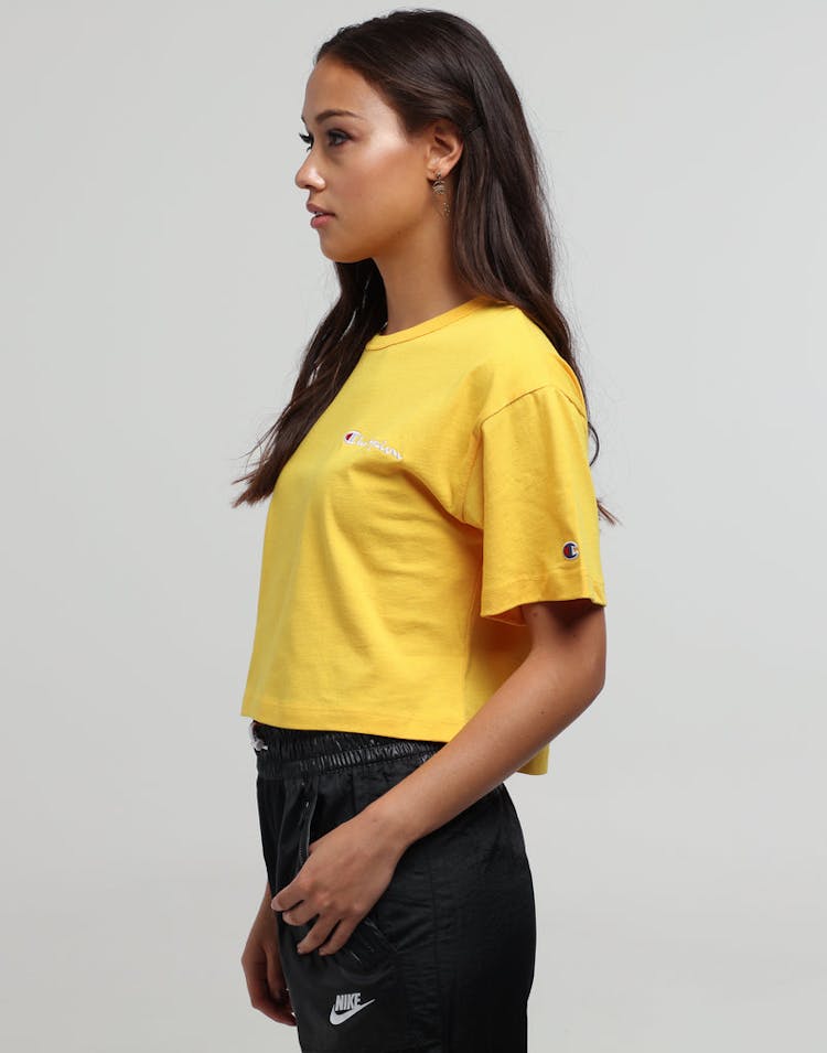 Champion Women's Heritage Tee Mini SC Gold