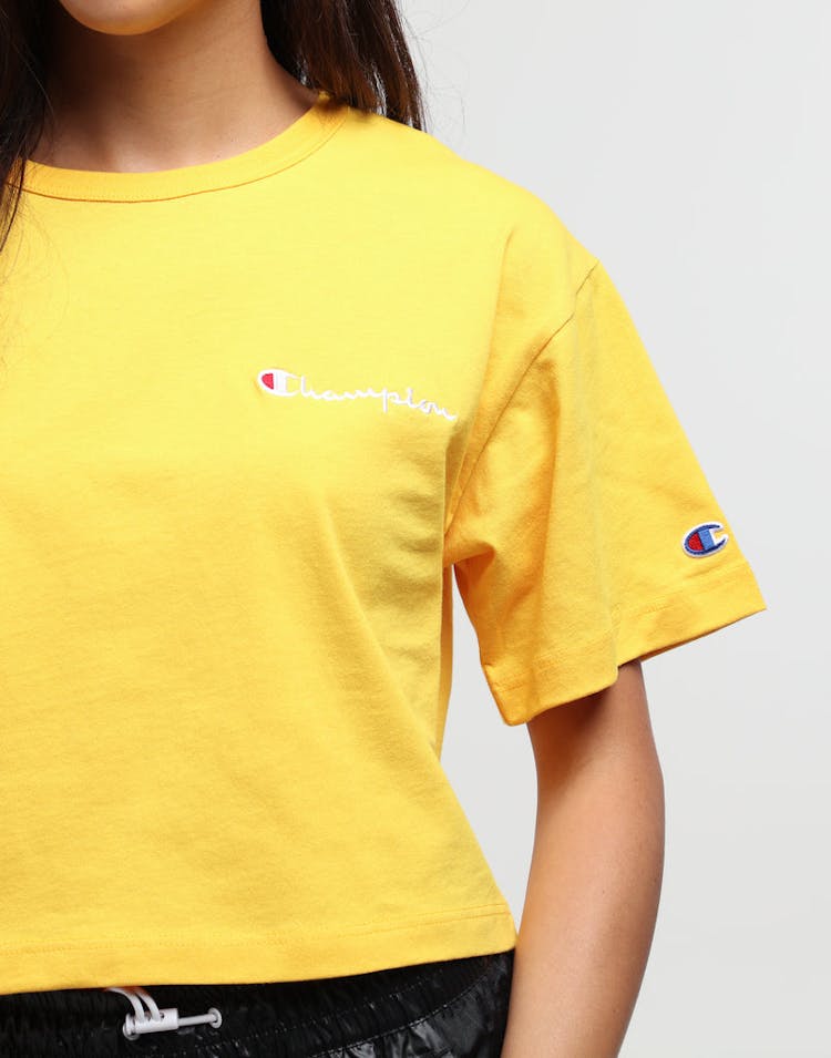 Champion Women's Heritage Tee Mini SC Gold