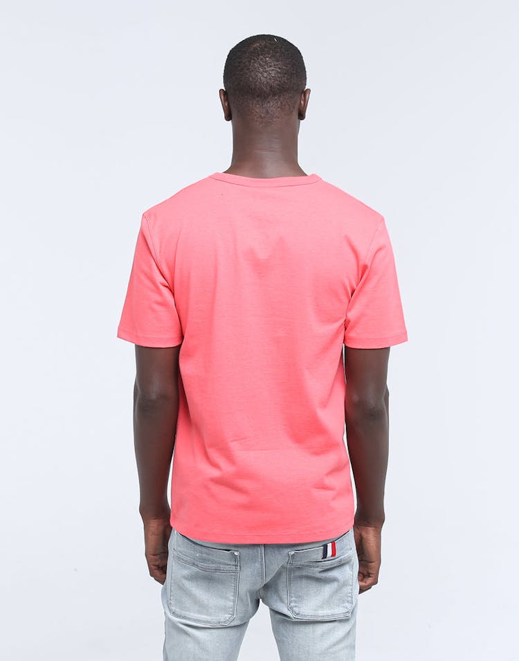 Champion Heritage Script Tee Coral Glow/Ice