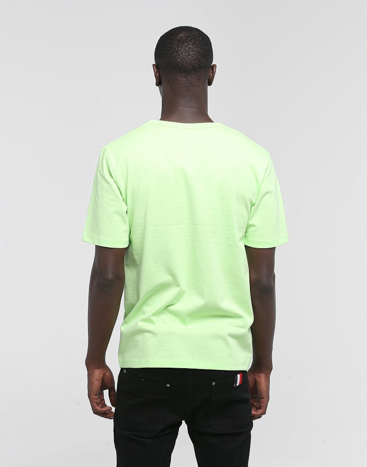 Champion Heritage Script Tee Lime/Black
