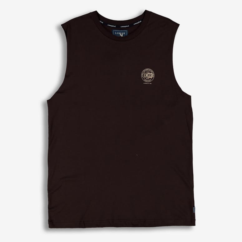 Lower Cut Tank League Brown/Beige