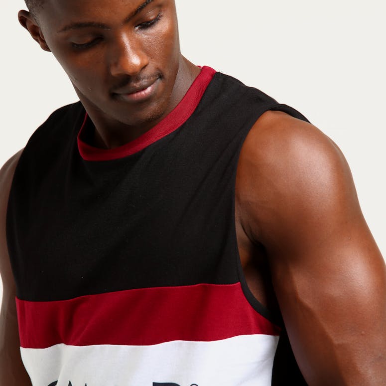 Lower Panel Tank Executive Black/Red/White