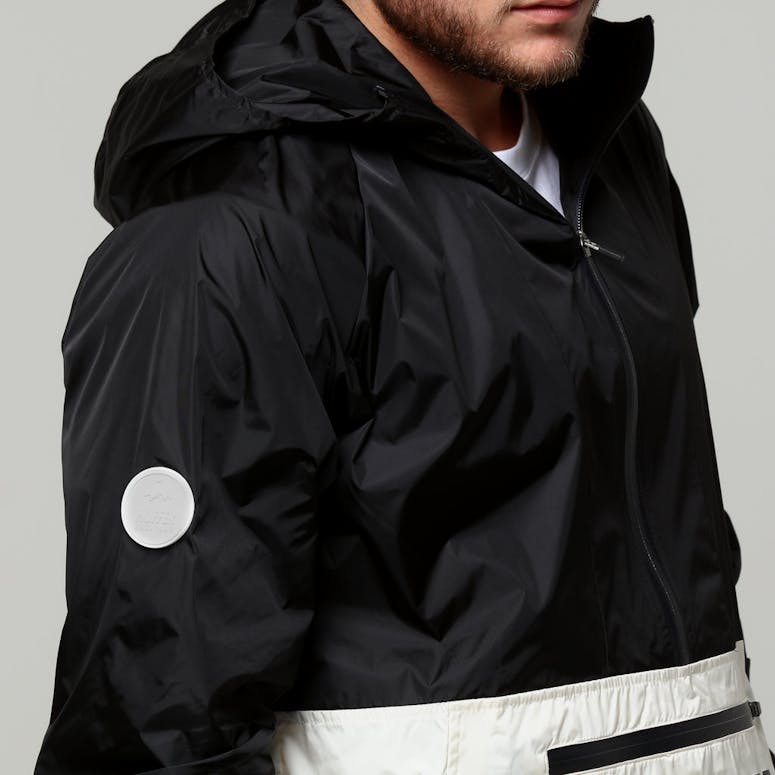 Huffer Spray Anorak Black