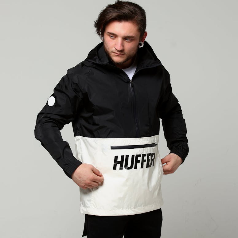 Huffer Spray Anorak Black