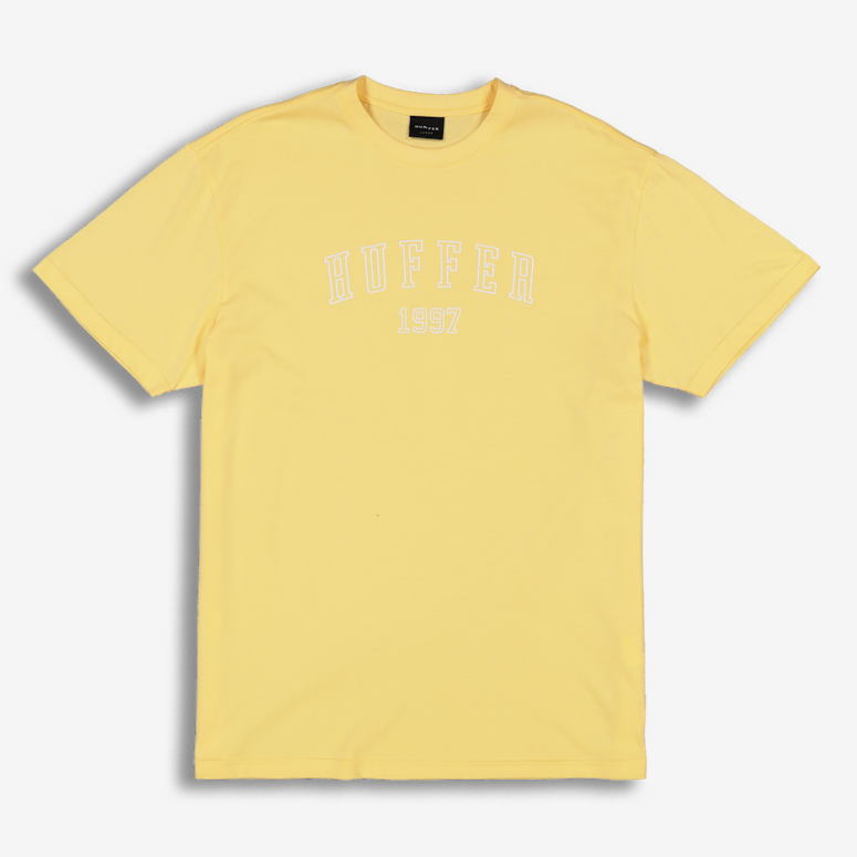 Huffer Sup Tee Academic Mellow Yellow