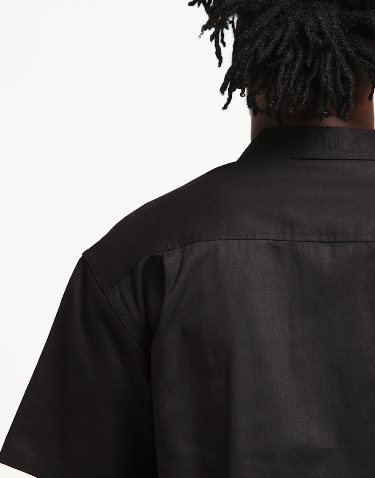 The Hundreds Leisure Woven Tee Black