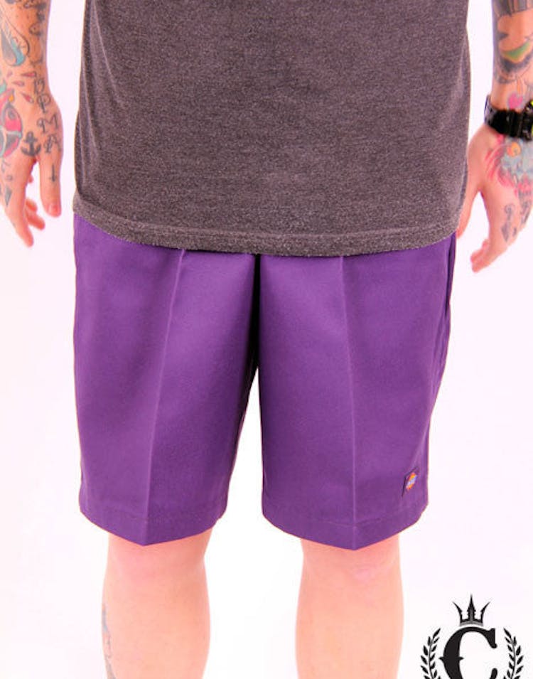 Loose Fit Shorts Purple