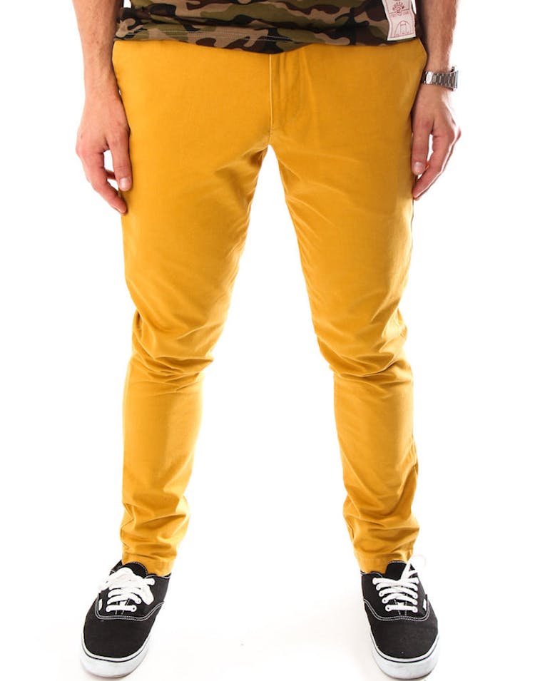 Parkes Slim Chino Yellow