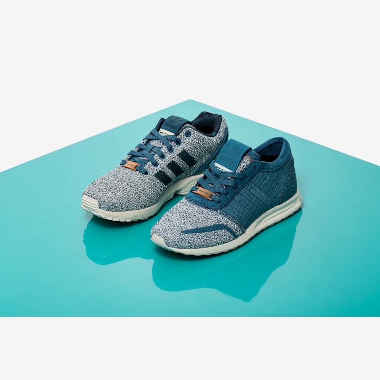 ZX Flux Grey/teal/white