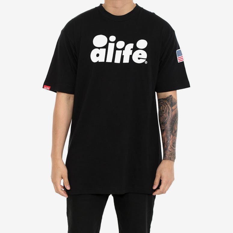 Bubble Logo Tee Black