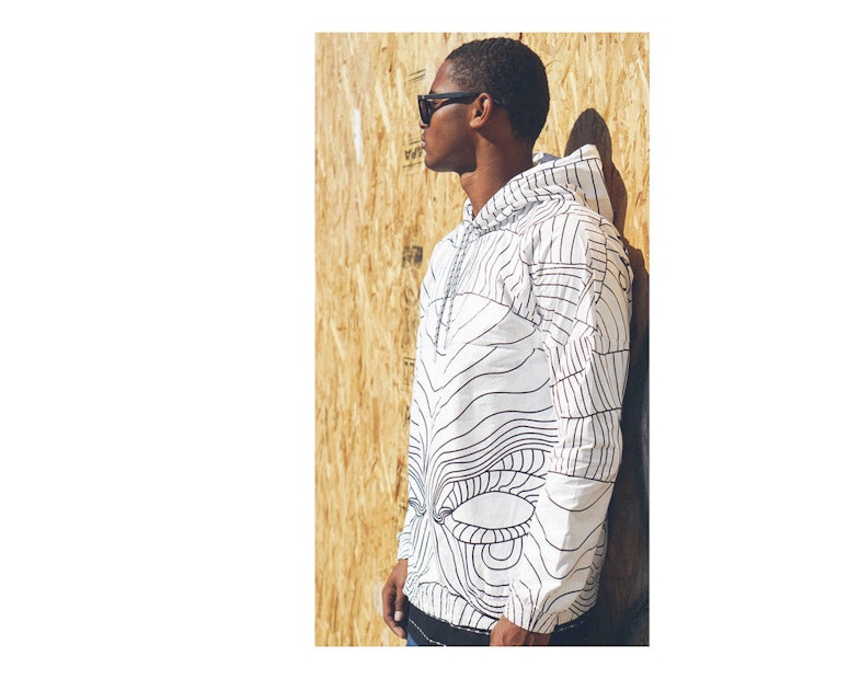 All Eyez Pull Over Hood White