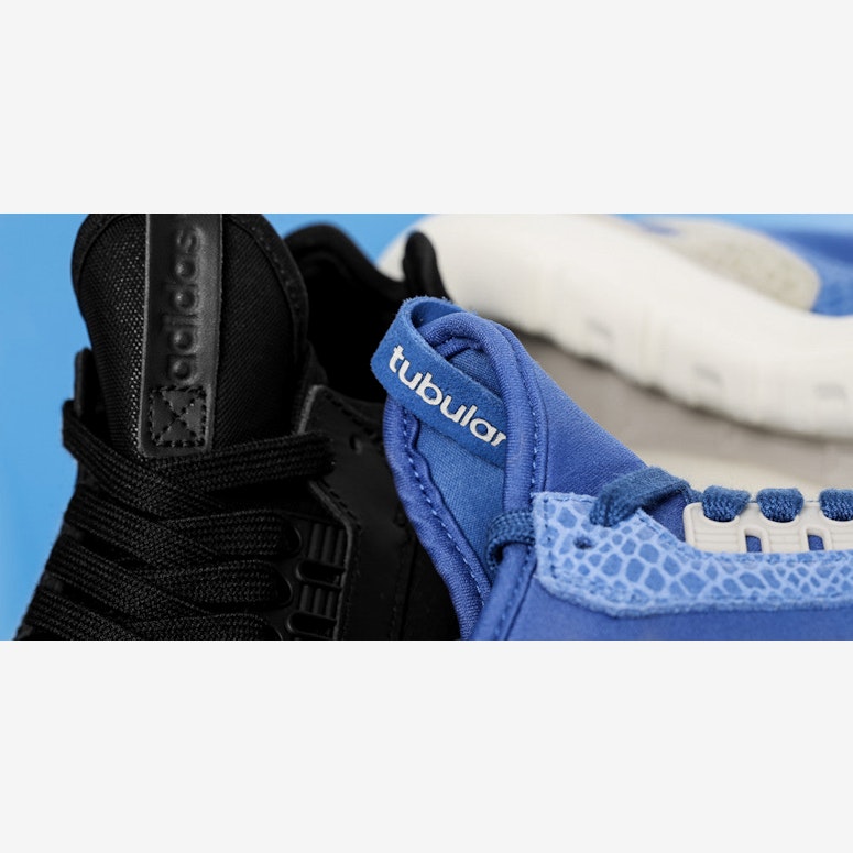 Womens Tubular Runner Black/black/whi