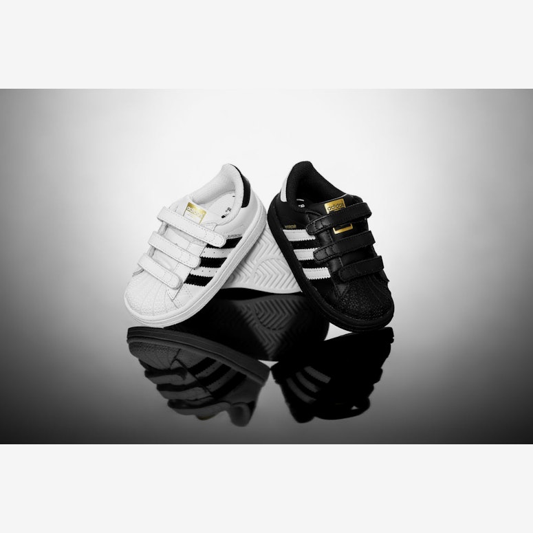 Superstar Foundation Kids White/black/whi