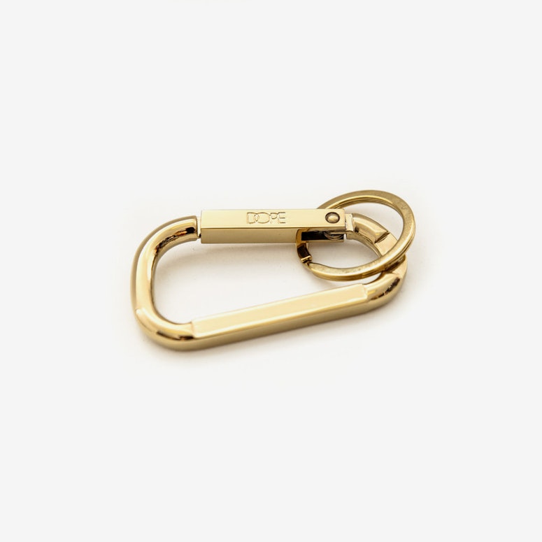 Logo Carabiner Gold