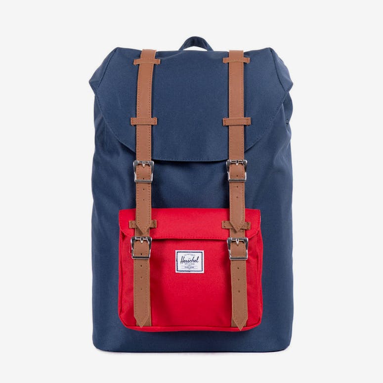 Little America Mid Volume Navy/red