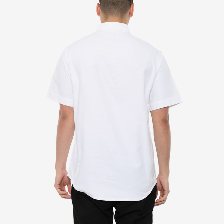 Oxford Short Sleeve Button up White
