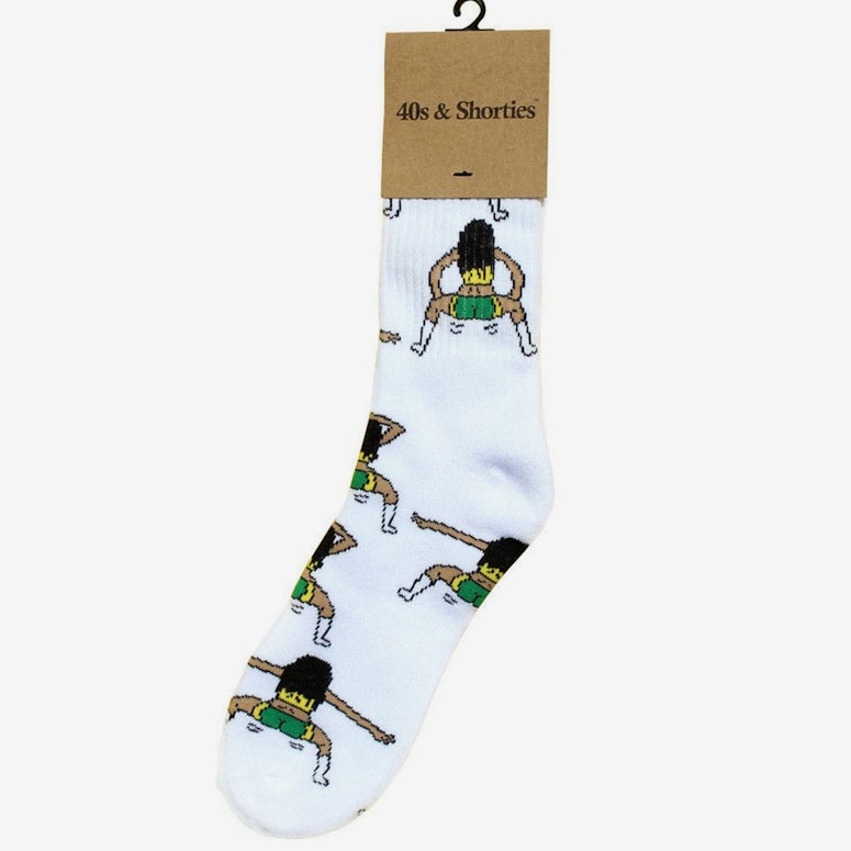 Brazil Twerk Sock White