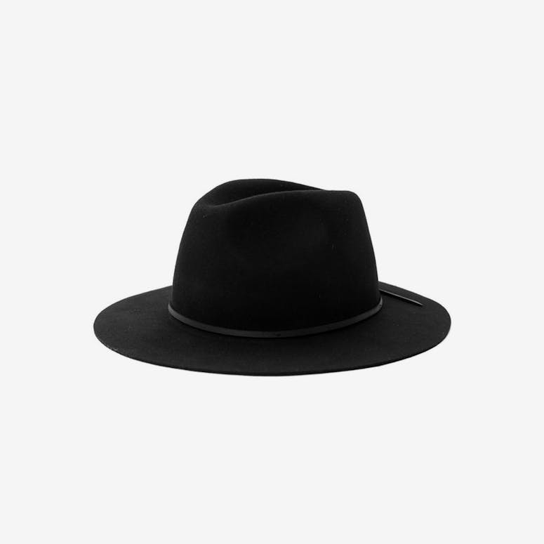 Wesley Fedora Hat Black