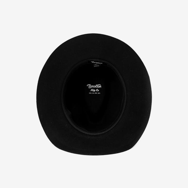 Wesley Fedora Hat Black