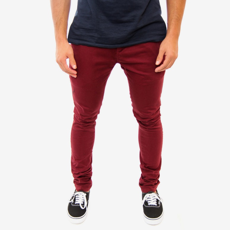 Brooklyn Chino Pant Burgundy