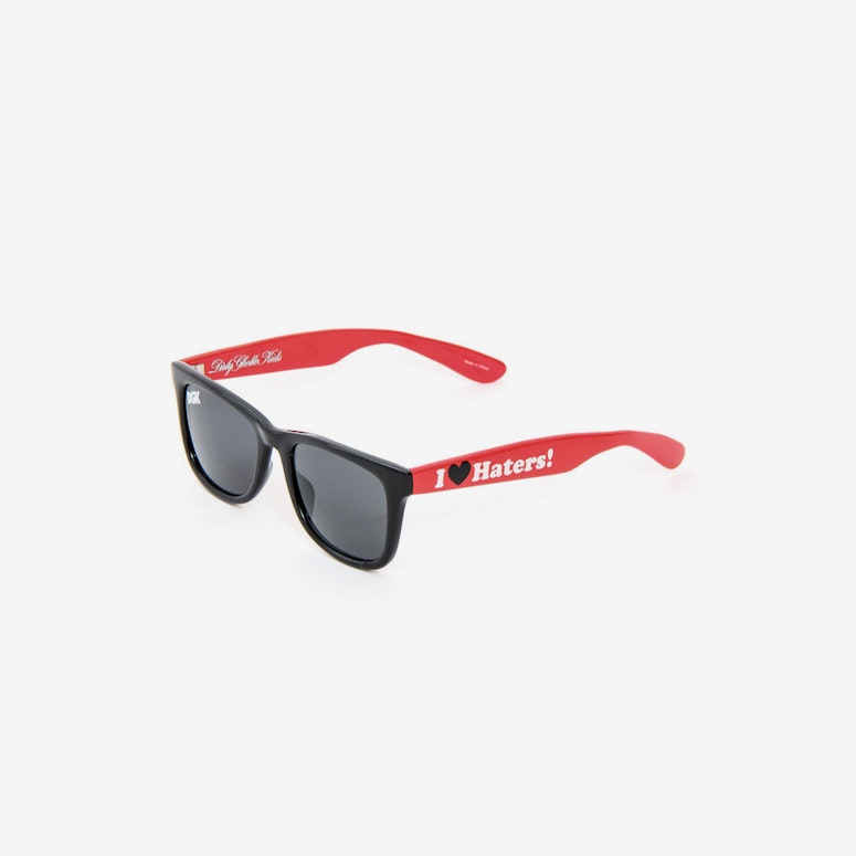 Haters Sunglasses Black/red