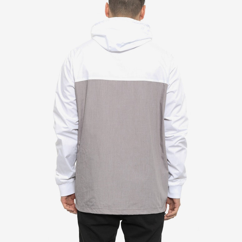 Latitude Colourblock Jacket White/charcoal