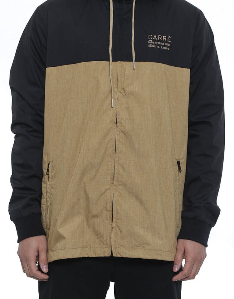 Latitude Colourblock Jacket Black/tan