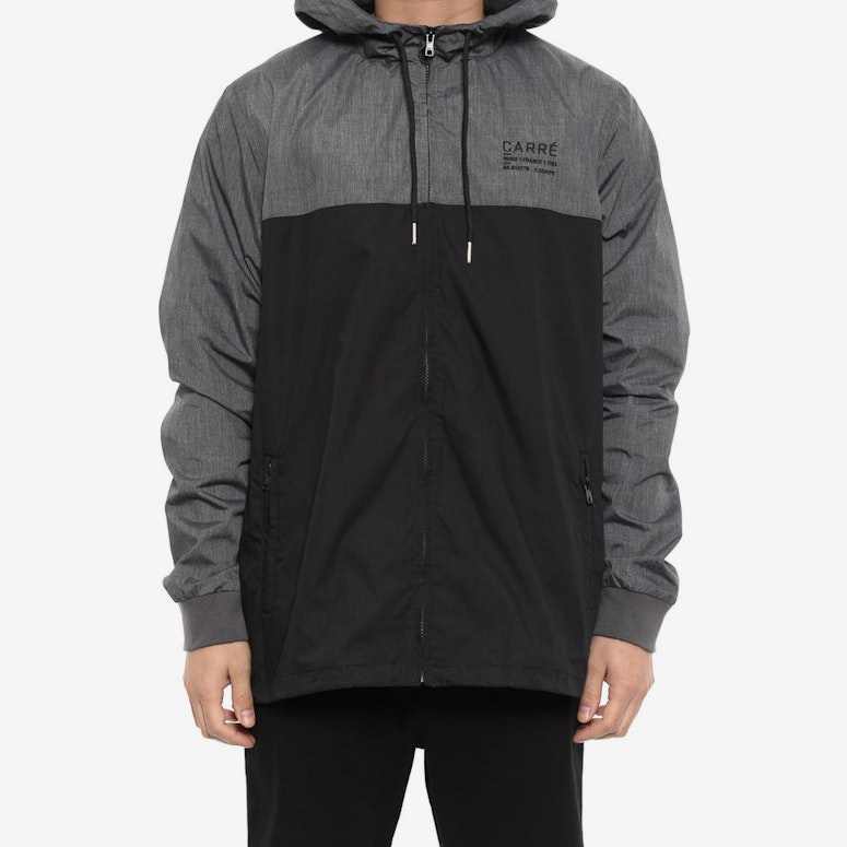 Latitude Colourblock Jacket Black/charcoal
