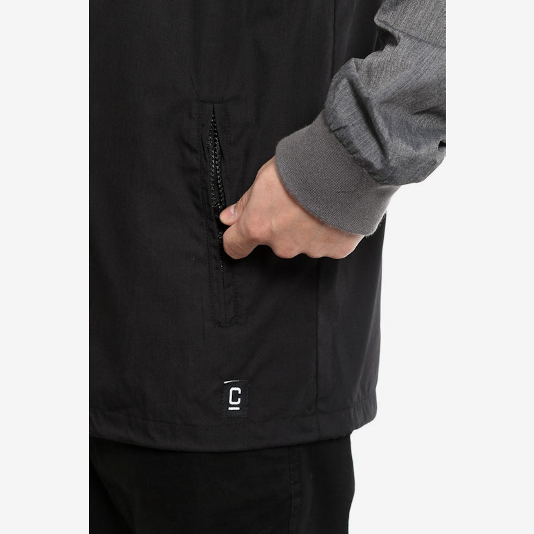 Latitude Colourblock Jacket Black/charcoal