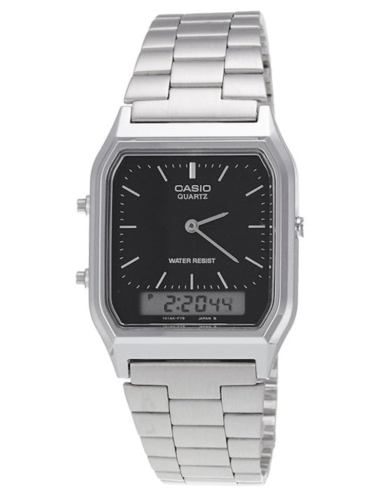 Aq230a Mens Dress Duo Silver/black